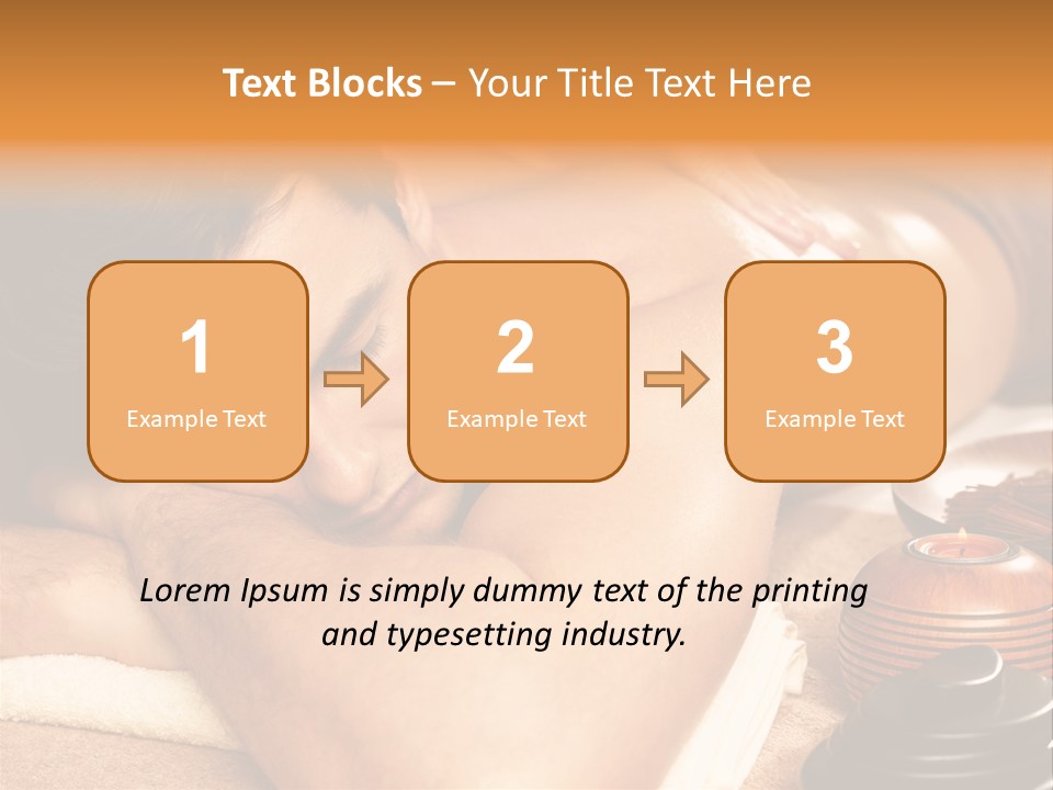 Attractive Beauty Young PowerPoint Template