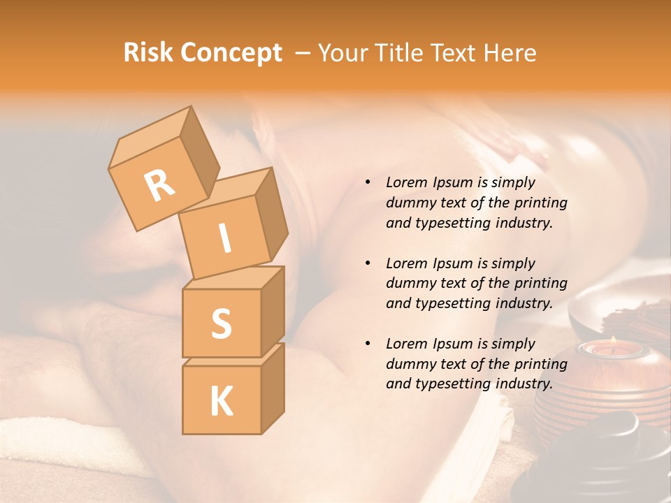 Attractive Beauty Young PowerPoint Template