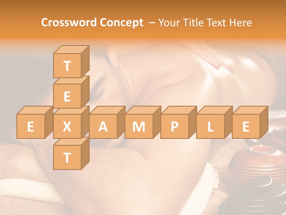 Attractive Beauty Young PowerPoint Template