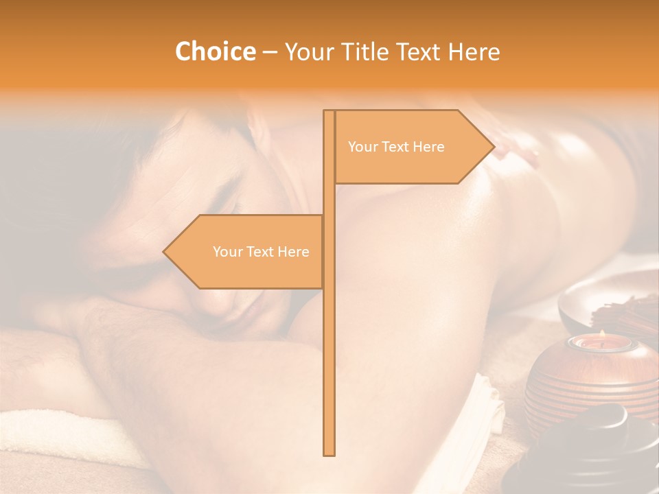 Attractive Beauty Young PowerPoint Template