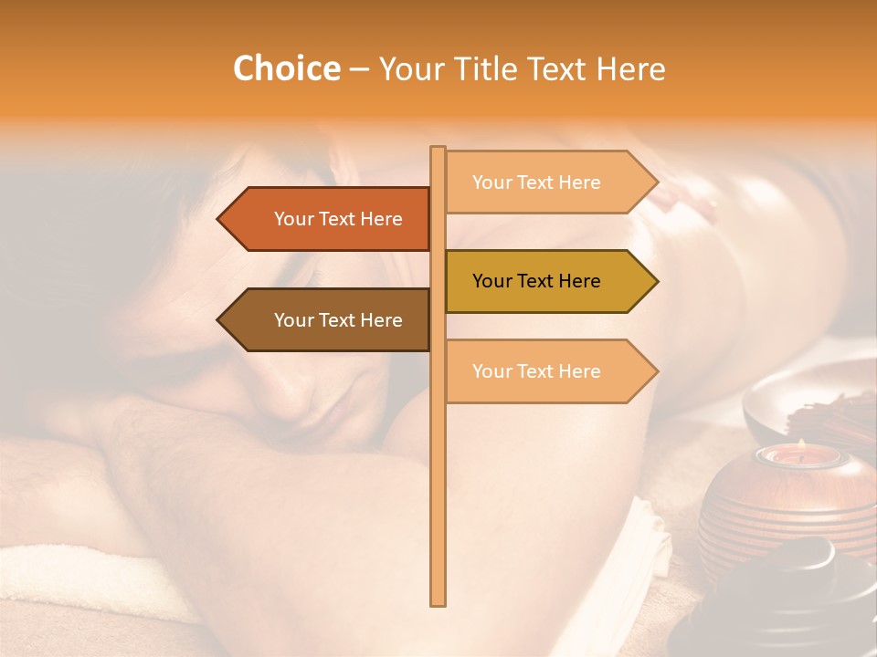 Attractive Beauty Young PowerPoint Template