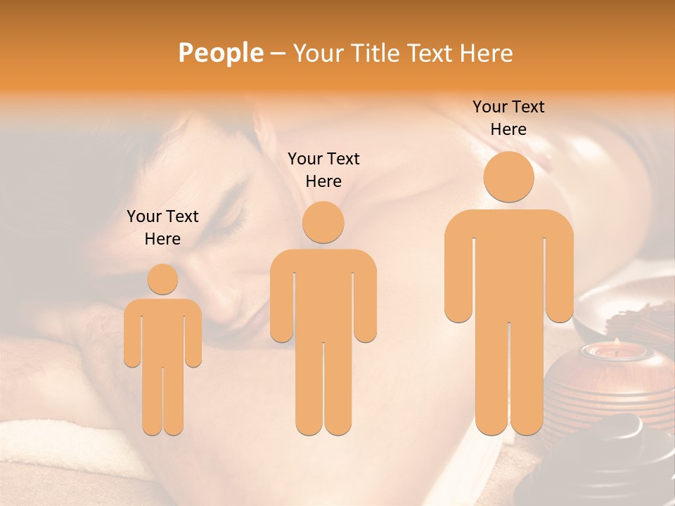 Attractive Beauty Young PowerPoint Template