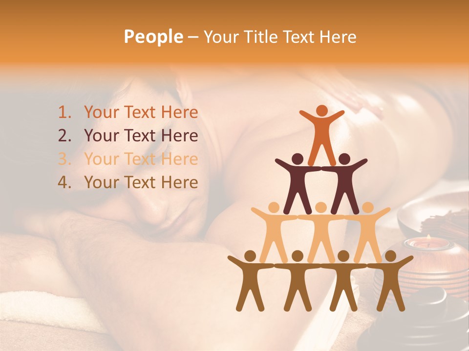 Attractive Beauty Young PowerPoint Template