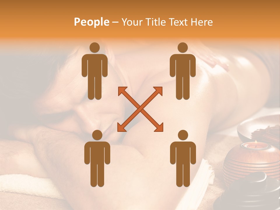 Attractive Beauty Young PowerPoint Template