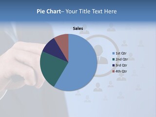 Professional Magnifying Glass Crowdsourcing PowerPoint Template