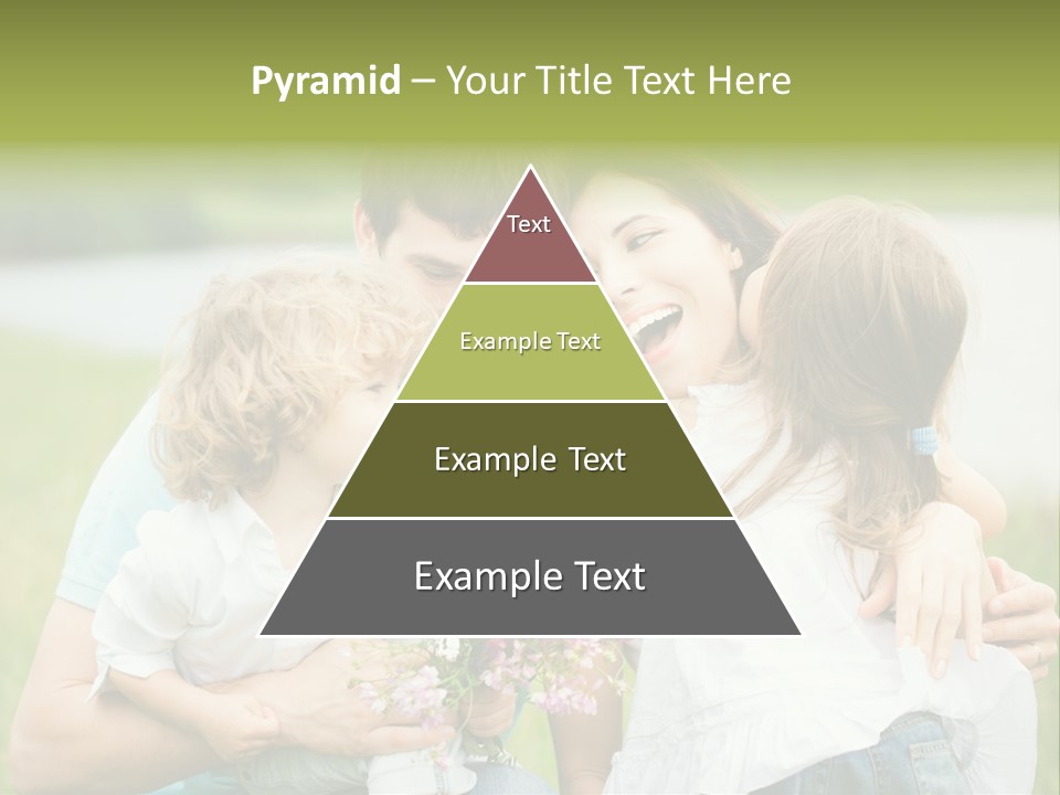 Cheerful Green Father PowerPoint Template