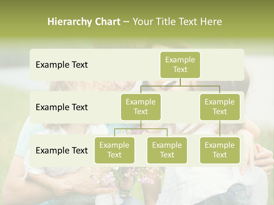 Cheerful Green Father PowerPoint Template