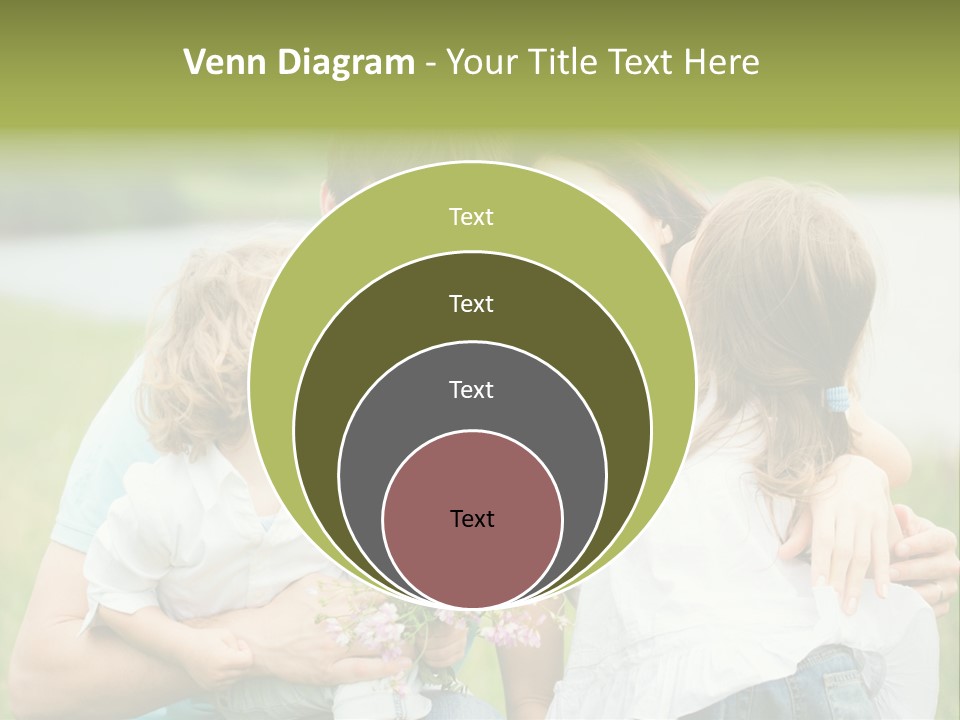 Cheerful Green Father PowerPoint Template