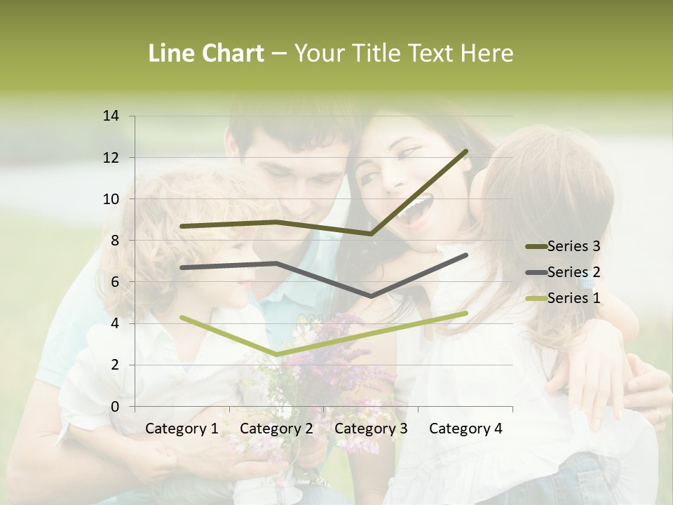 Cheerful Green Father PowerPoint Template