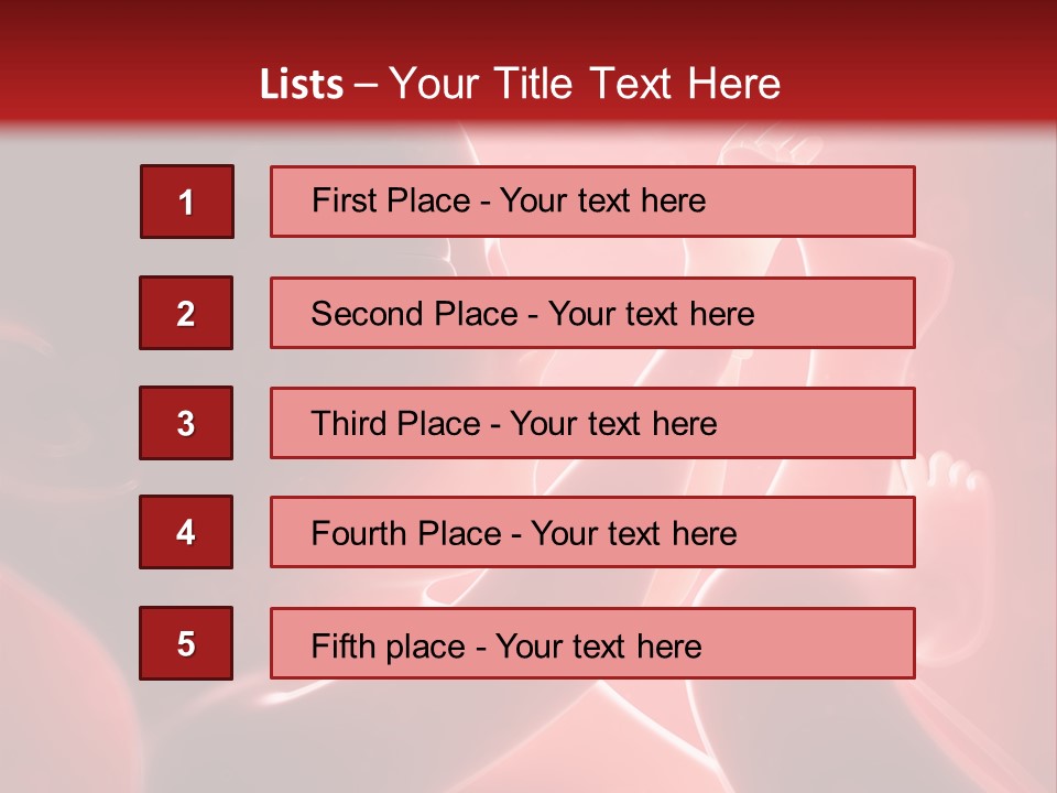 Human Physiology Emryonic PowerPoint Template