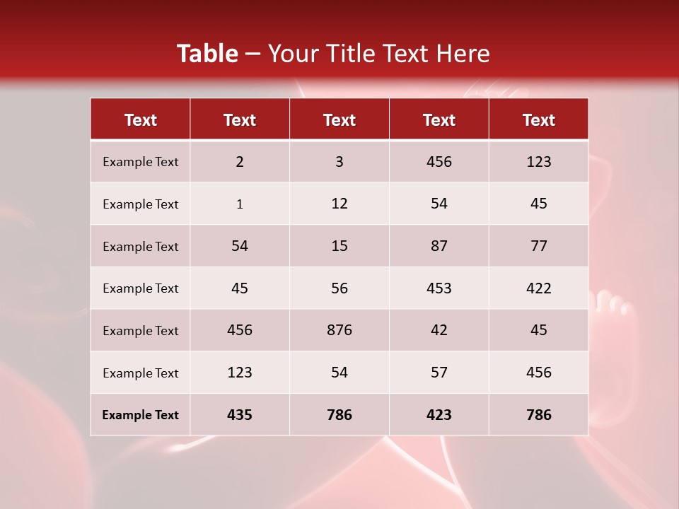 Human Physiology Emryonic PowerPoint Template