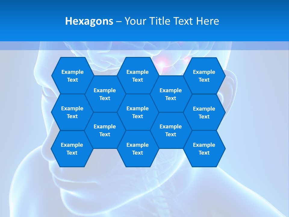 Highlighted Headache Skeletal PowerPoint Template