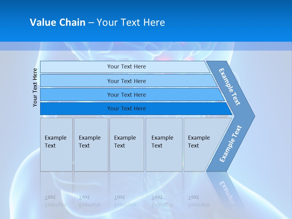 Highlighted Headache Skeletal PowerPoint Template