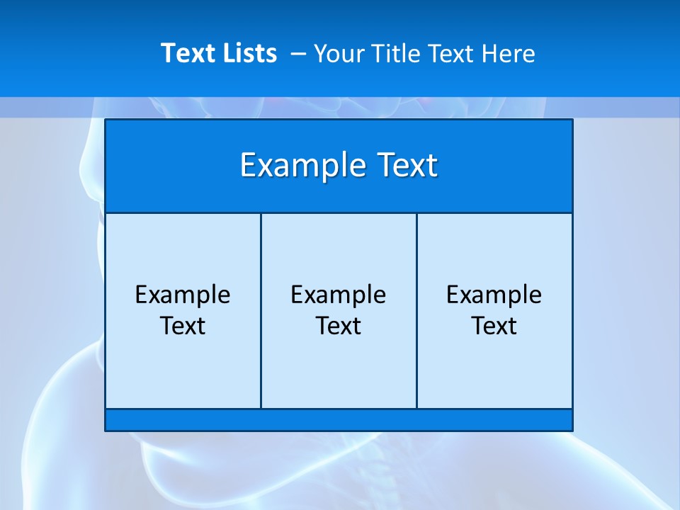 Highlighted Headache Skeletal PowerPoint Template