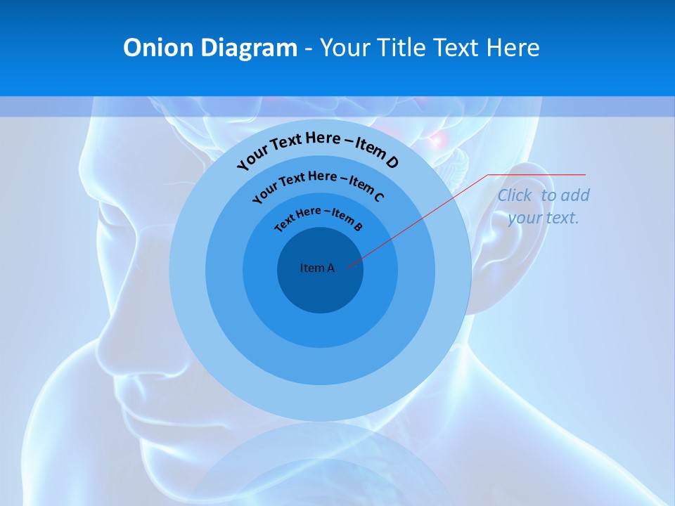 Highlighted Headache Skeletal PowerPoint Template