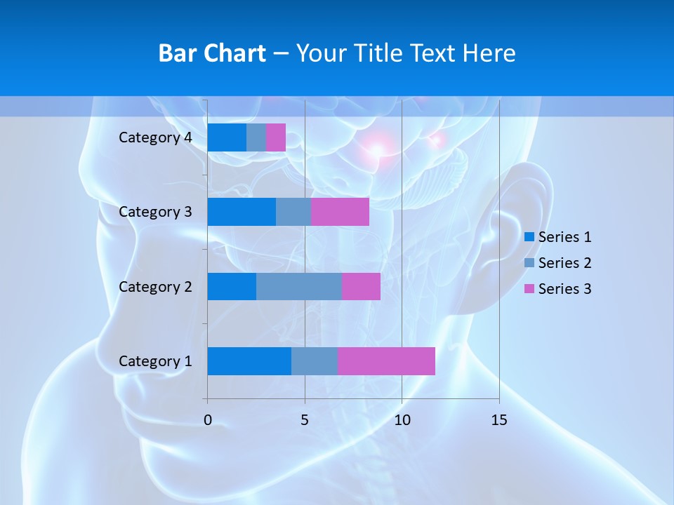 Highlighted Headache Skeletal PowerPoint Template