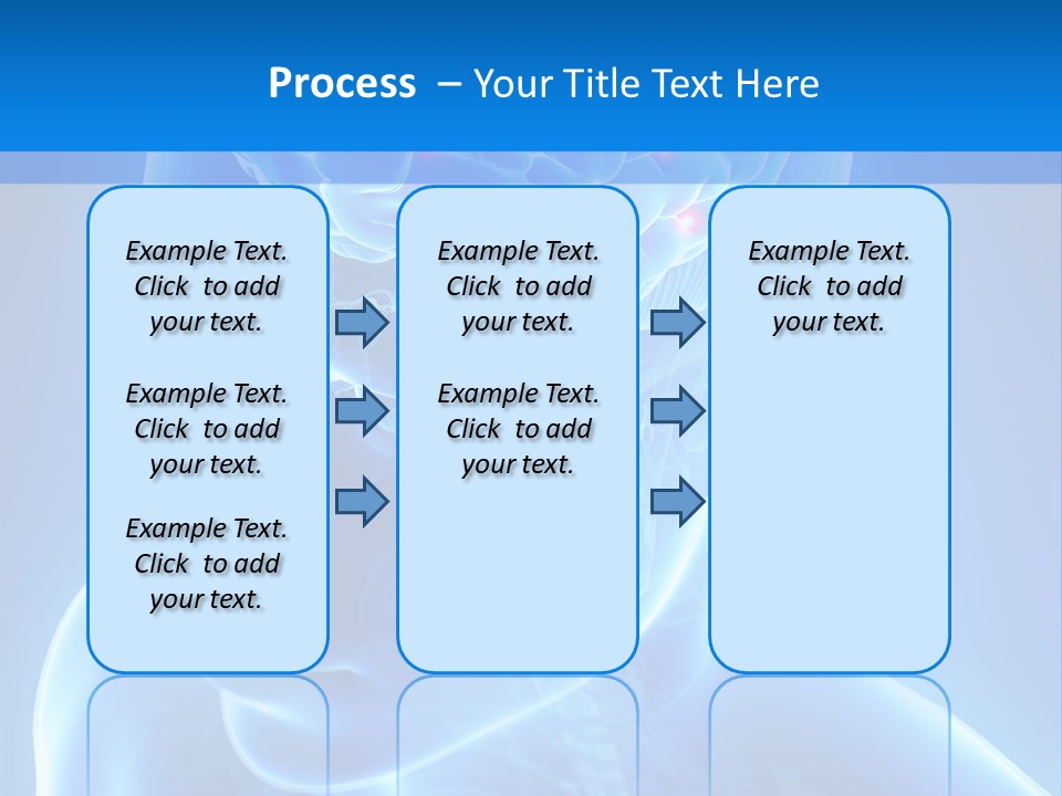 Highlighted Headache Skeletal PowerPoint Template