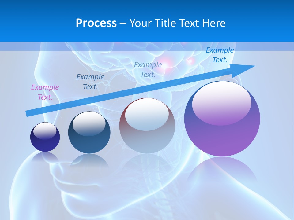 Highlighted Headache Skeletal PowerPoint Template