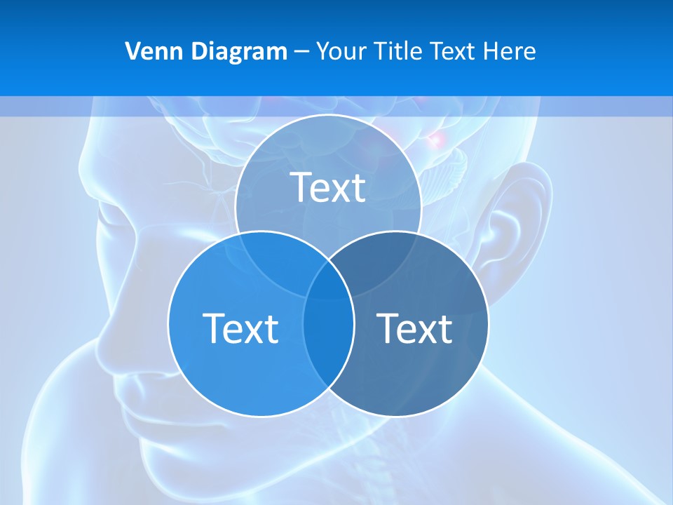 Highlighted Headache Skeletal PowerPoint Template