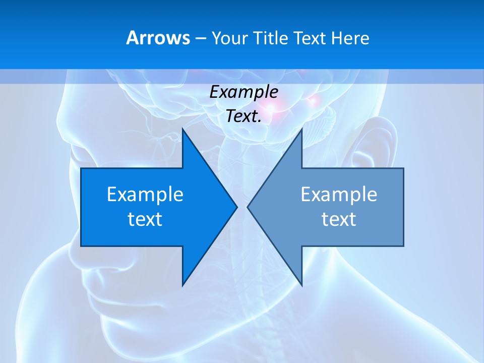 Highlighted Headache Skeletal PowerPoint Template