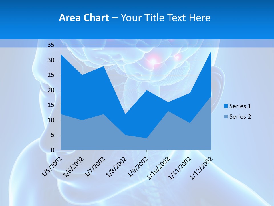 Highlighted Headache Skeletal PowerPoint Template