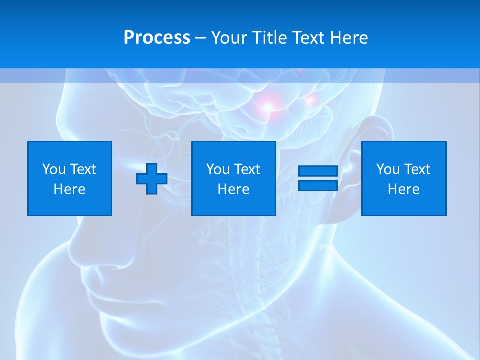 Highlighted Headache Skeletal PowerPoint Template