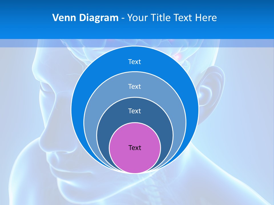 Highlighted Headache Skeletal PowerPoint Template
