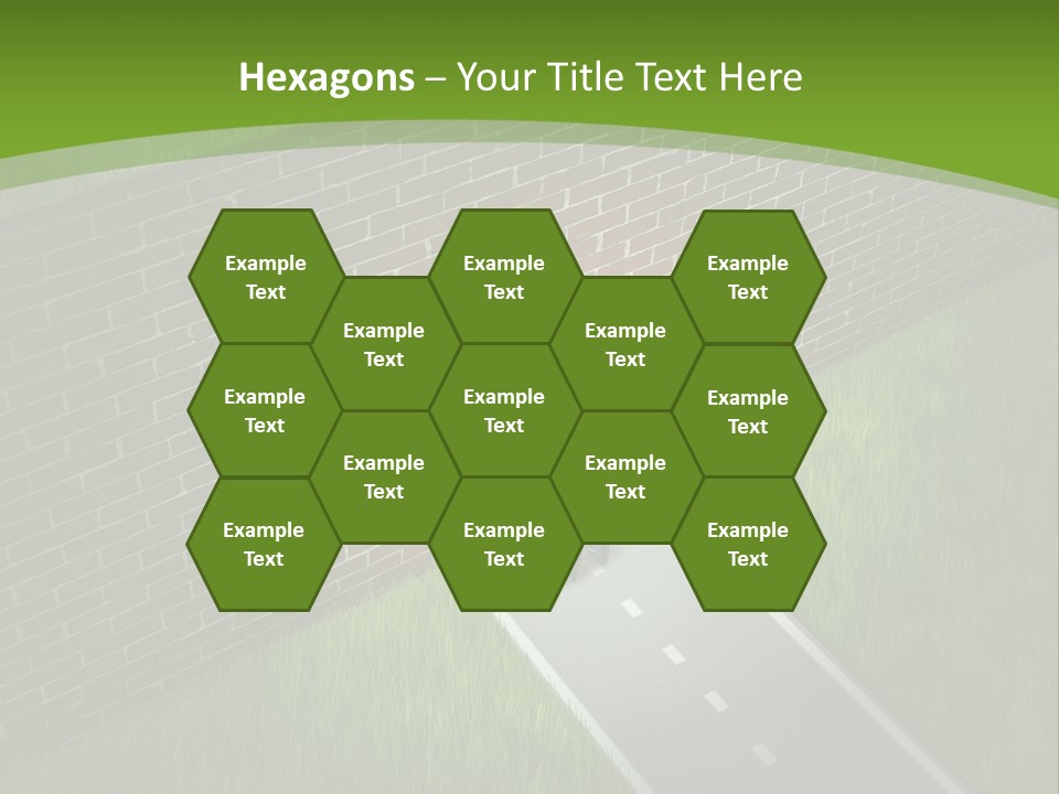 Brick Wall Searching Business People PowerPoint Template