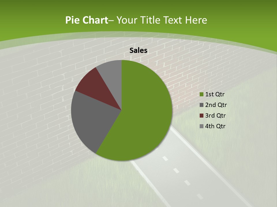 Brick Wall Searching Business People PowerPoint Template