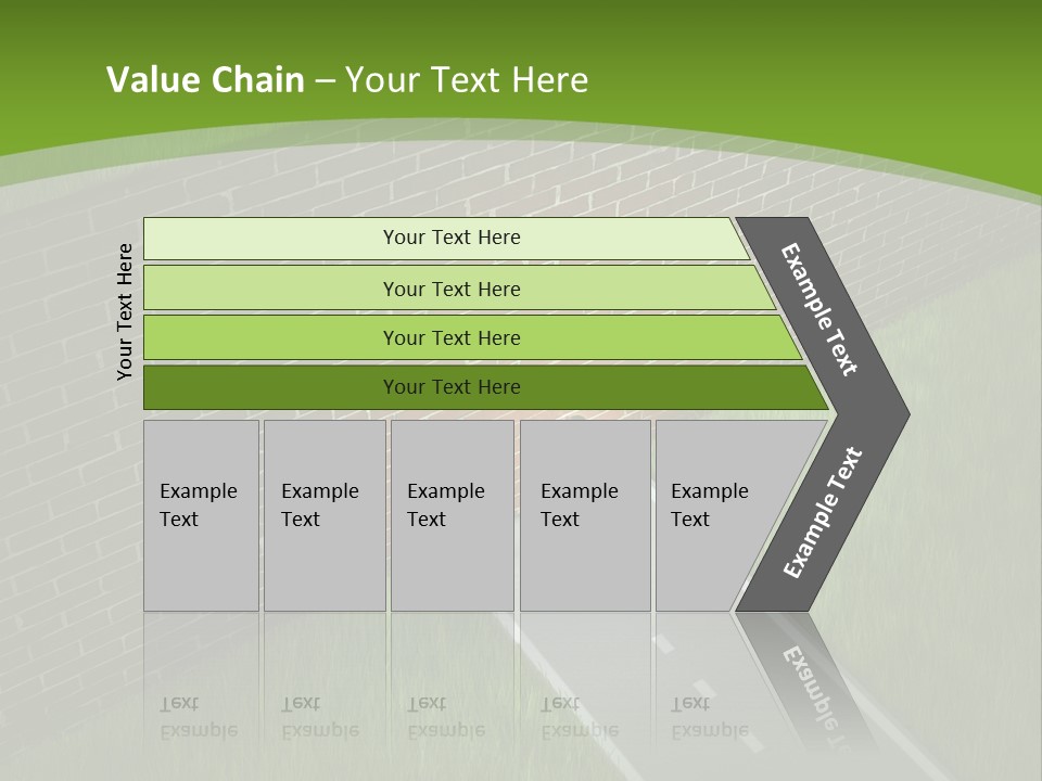 Brick Wall Searching Business People PowerPoint Template