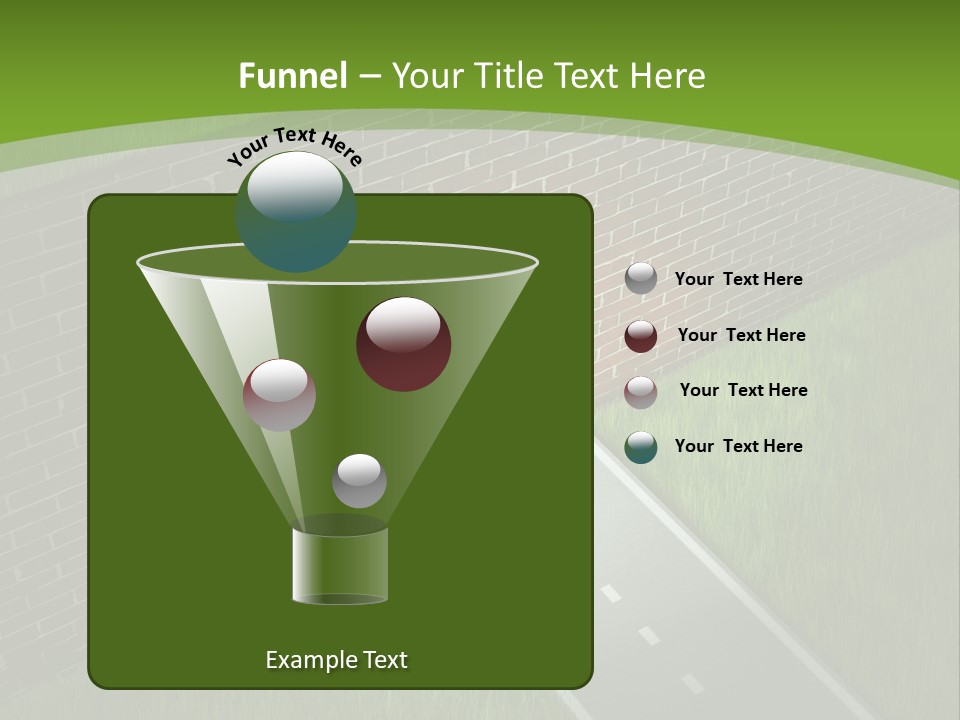 Brick Wall Searching Business People PowerPoint Template