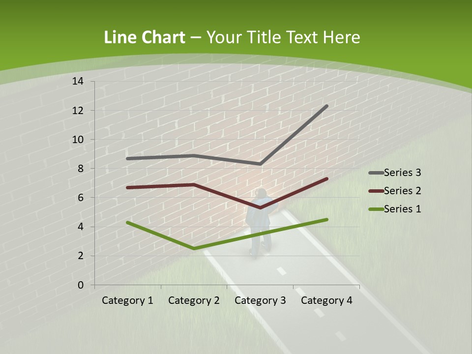 Brick Wall Searching Business People PowerPoint Template