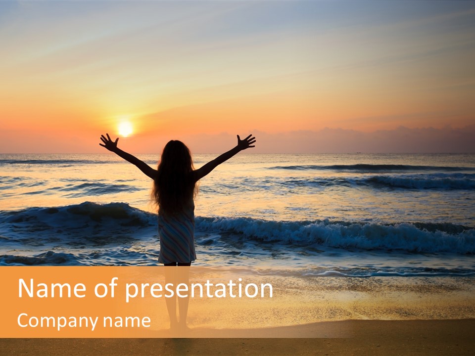 People Joy Kid PowerPoint Template