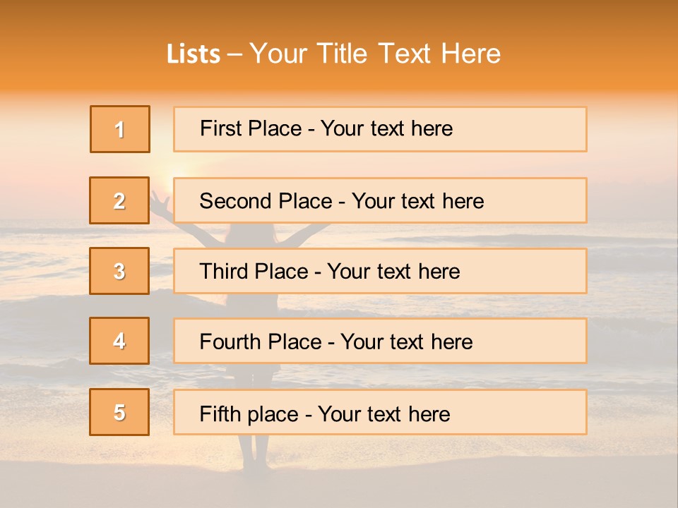 People Joy Kid PowerPoint Template