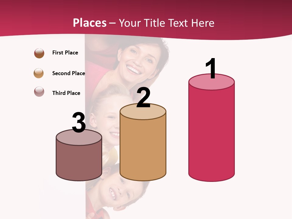 Multicolor Casual Four PowerPoint Template