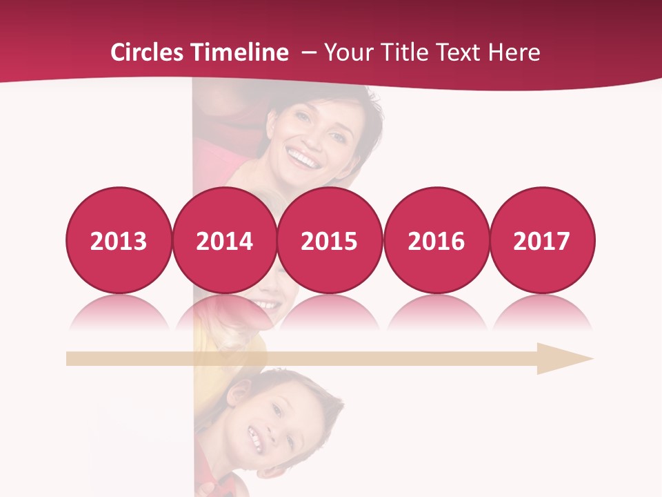 Multicolor Casual Four PowerPoint Template