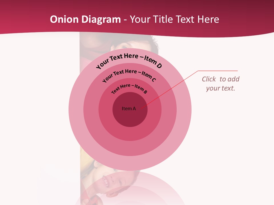 Multicolor Casual Four PowerPoint Template