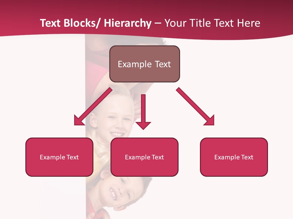 Multicolor Casual Four PowerPoint Template