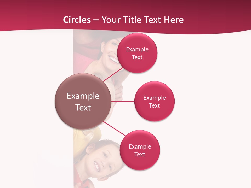 Multicolor Casual Four PowerPoint Template