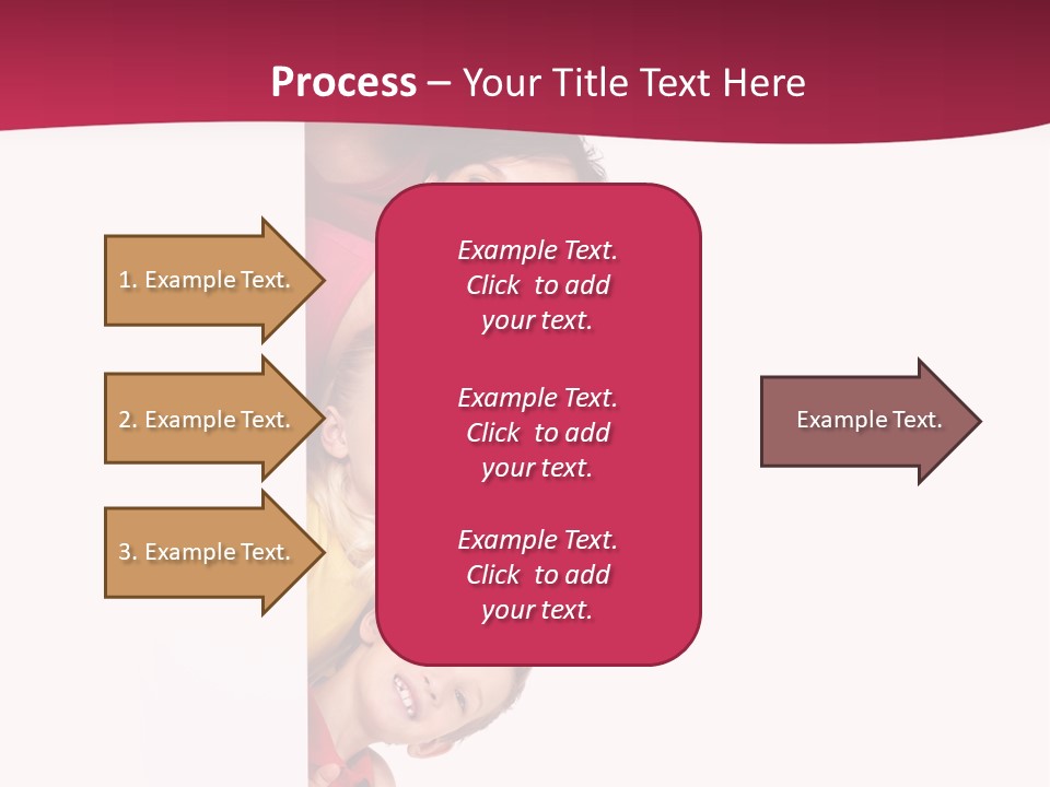 Multicolor Casual Four PowerPoint Template