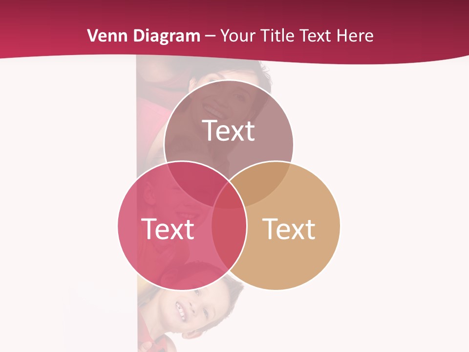 Multicolor Casual Four PowerPoint Template