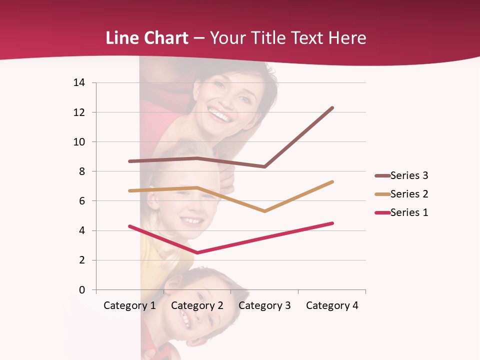 Multicolor Casual Four PowerPoint Template