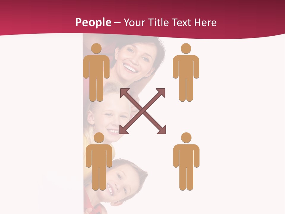 Multicolor Casual Four PowerPoint Template