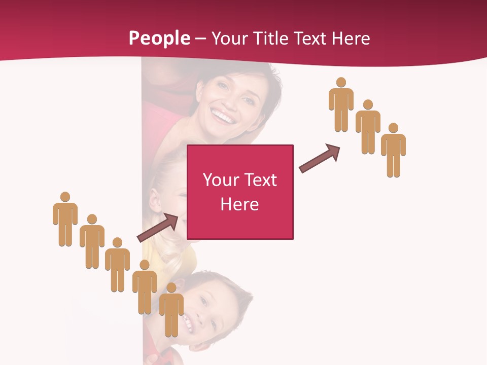 Multicolor Casual Four PowerPoint Template