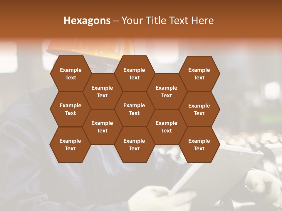 Man Equipment Smile PowerPoint Template
