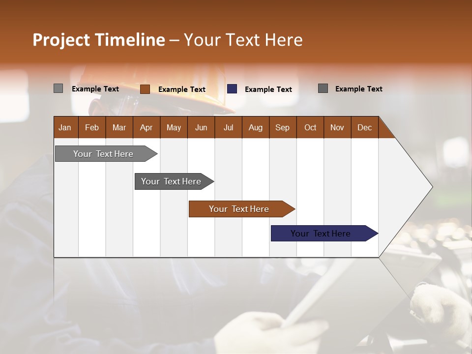 Man Equipment Smile PowerPoint Template