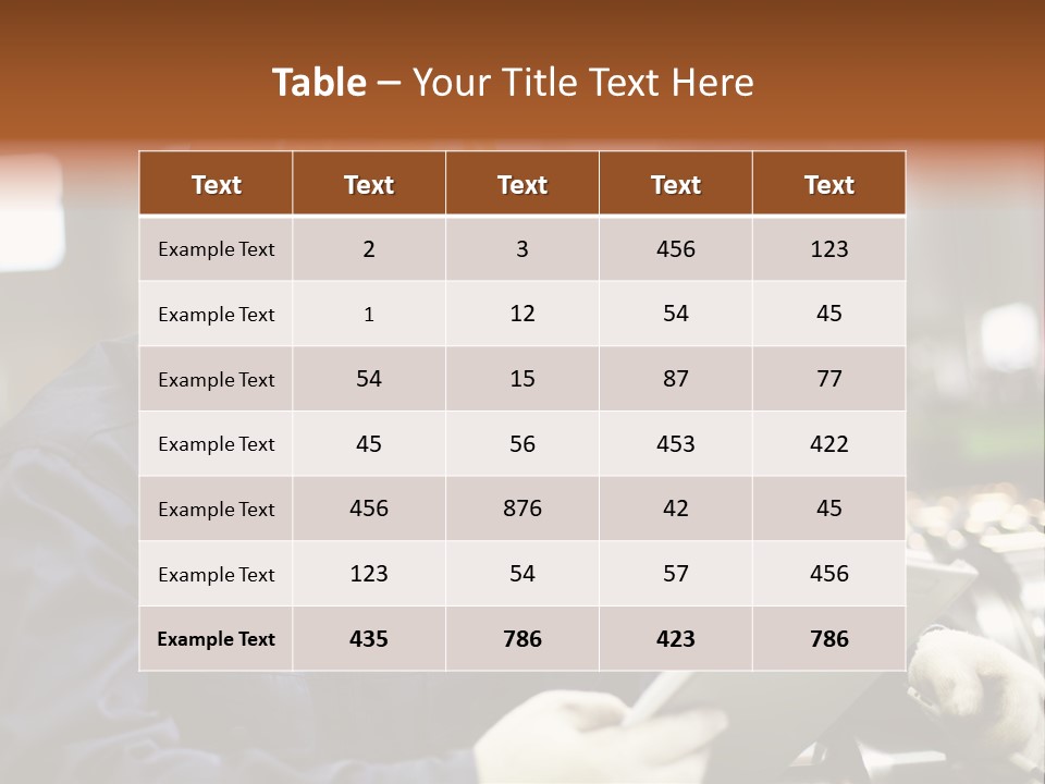 Man Equipment Smile PowerPoint Template