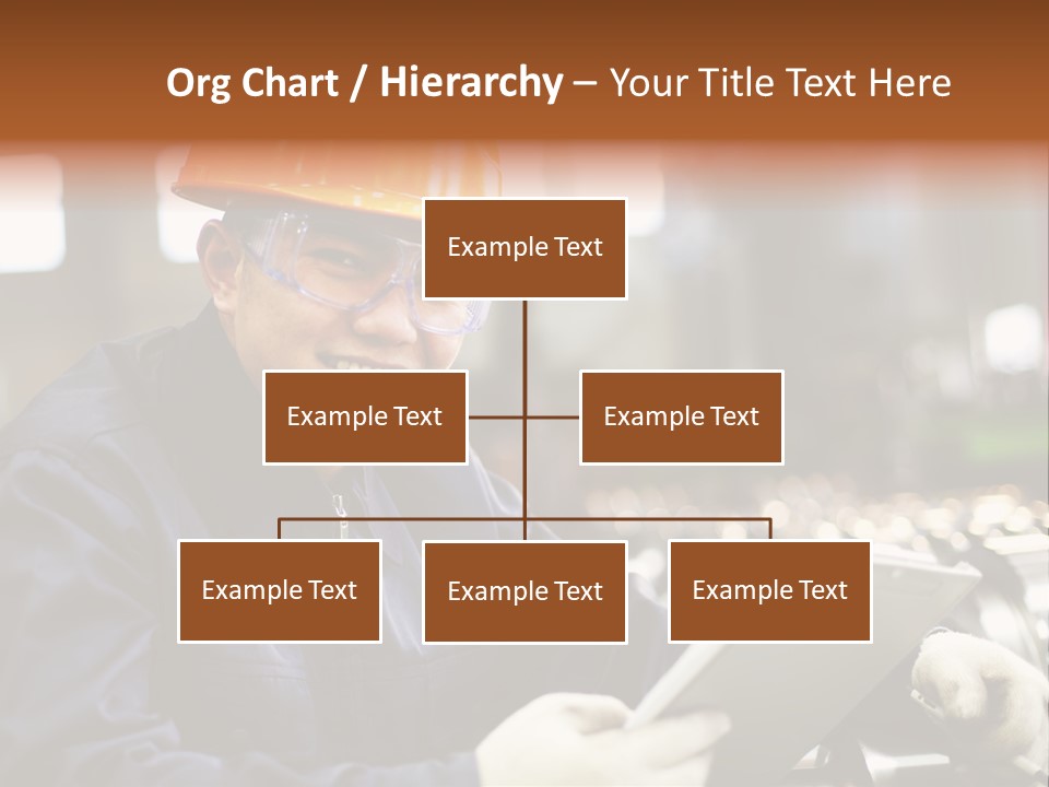 Man Equipment Smile PowerPoint Template