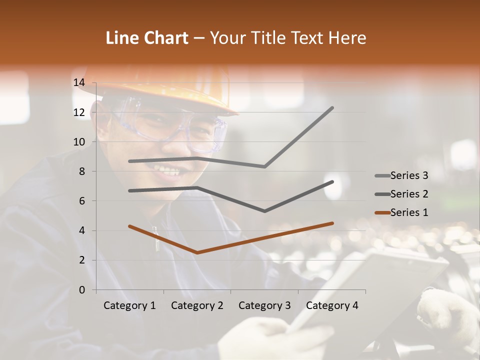 Man Equipment Smile PowerPoint Template