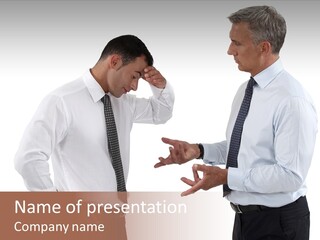 Together Body Discussing PowerPoint Template